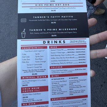 Tanner’s Prime Burgers - Burgers Near Me - Oceanside, California