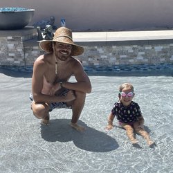 All Waves Aquatics - Mia learned how to be water safe over the summer