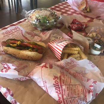 Portillo's Fishers - Two Hot Dog meal with Side Salad added - Hot Dogs Near Me - Fishers, Indiana Portillo's Fishers - Two Hot Dog meal with Side Salad added - Hot Dogs Near Me - Fishers, Indiana