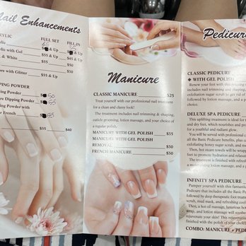 Infinity Nail Salon - Info/price list - Nail Salons Near Me - Santa Rosa, California