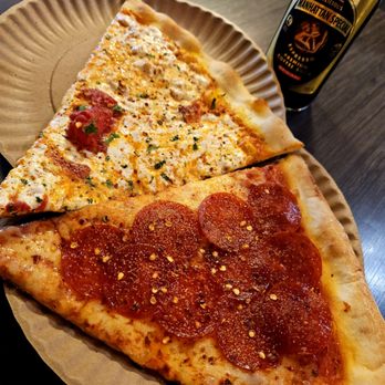 Mr Pizza's Pasta House - two slices of pizza on a paper plate - Pizza Near Me - Staten Island, New York Mr Pizza's Pasta House - two slices of pizza on a paper plate - Pizza Near Me - Staten Island, New York