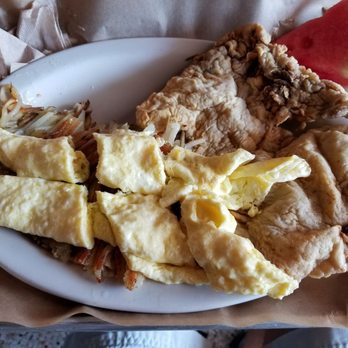 Tapester's Grill - Chicken fried steak and eggs.... - American Near Me - Houston, Texas