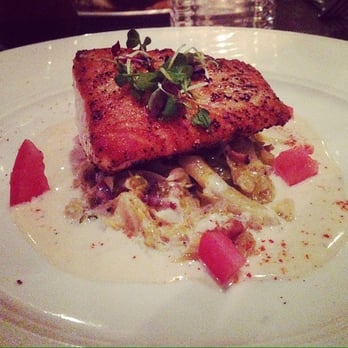 Boulevard Bistro - Pan seared salmon - New American Near Me - Elk Grove, California