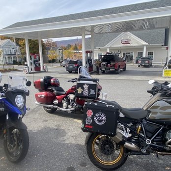 Stewart's Shops - motorcycles parked in a parking lot - Ice Cream & Frozen Yogurt Near Me - Bennington, Vermont Stewart's Shops - motorcycles parked in a parking lot - Ice Cream & Frozen Yogurt Near Me - Bennington, Vermont