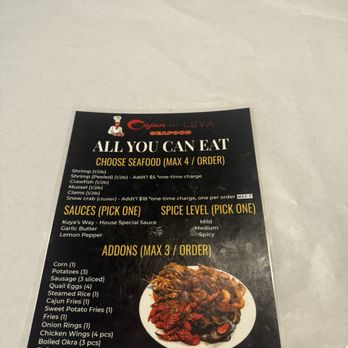 Cajun Ni Kuya - Menu - Seafood Near Me - Northridge, California