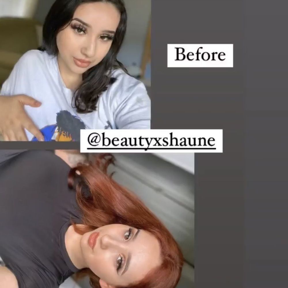 Student stylist Shaune Student stylist Shaune