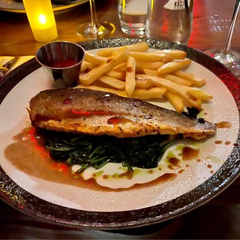 Levant on Smith - Grilled sea bass - French Near Me - Brooklyn, New York Levant on Smith - Grilled sea bass - French Near Me - Brooklyn, New York