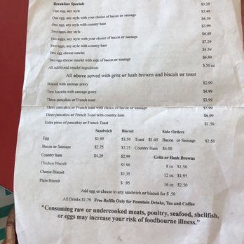 Walter's Grill - a menu on a table - Breakfast & Brunch Near Me - Murfreesboro, North Carolina Walter's Grill - a menu on a table - Breakfast & Brunch Near Me - Murfreesboro, North Carolina