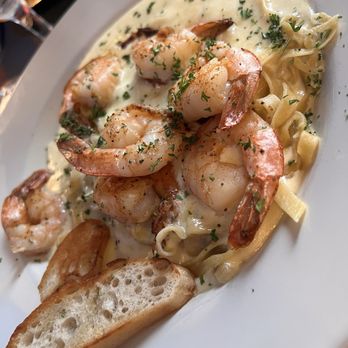 Elizabeth Esther Cafe - Alfredo w added shrimp - Cafes Near Me - Smyrna, Delaware Elizabeth Esther Cafe - Alfredo w added shrimp - Cafes Near Me - Smyrna, Delaware