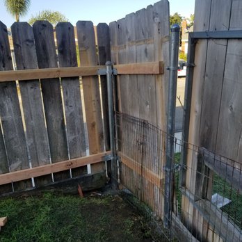 David's Handyman Services - Post that is a foot shorter than the others. - Handyman Near Me