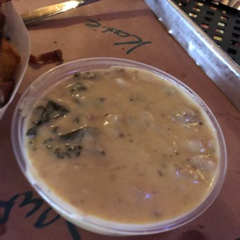 Sugarfire Smoke House - Special Side of the Day - Sausage and Kale soup - Barbeque Near Me - O'Fallon, Missouri Sugarfire Smoke House - Special Side of the Day - Sausage and Kale soup - Barbeque Near Me - O'Fallon, Missouri