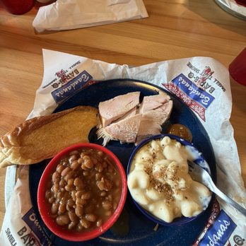 Bandana's Bar-B Q - St. Ann - Turkey, beans, Mac n cheese n Texas toast was nice - Barbeque Near Me - Saint Ann, Missouri Bandana's Bar-B Q - St. Ann - Turkey, beans, Mac n cheese n Texas toast was nice - Barbeque Near Me - Saint Ann, Missouri
