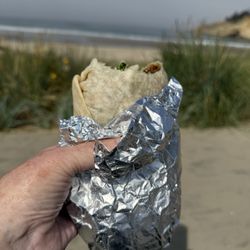 Ben and Jeff's Burgers and Tacos - Another view of the burrito