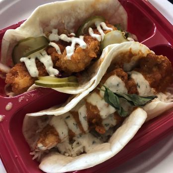 Velvet Taco - #4 Nashville Hot Tofu and #3 Spicy Tikka Chicken - New American Near Me - Charlotte, North Carolina Velvet Taco - #4 Nashville Hot Tofu and #3 Spicy Tikka Chicken - New American Near Me - Charlotte, North Carolina