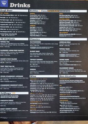 Menu photo 6 Topgolf Louisville, KY