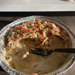 Chicken Nachos.