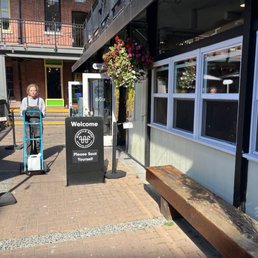 Exterior outside entrance of Whistle Buoy Brewing - Victoria, British Columbia Exterior outside entrance of Whistle Buoy Brewing - Victoria, British Columbia
