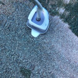 Olympic Pool & Spa Supplies - Sweeping away.  Perfectly.