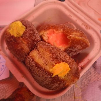 Passion Bakery Cafe - Lilikoi, Mango and POG malasadas.  Best malasadas in Kauai, maybe even Hawaii!! - Bakeries Near Me - Kapaa, Hawaii