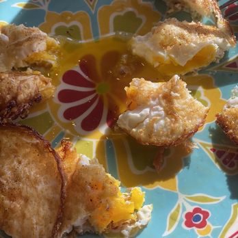 OTC Bar & Grille - I asked for fried over hard eggs and got this super runny eggs - Cafes Near Me - Gaithersburg, Maryland OTC Bar & Grille - I asked for fried over hard eggs and got this super runny eggs - Cafes Near Me - Gaithersburg, Maryland