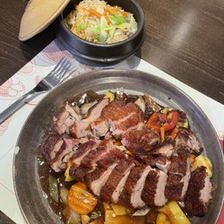 Restaurant Thach - Grilled duck with fried rice