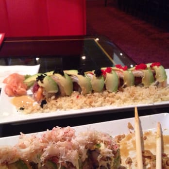 Ichibon's - Top: Tokyo Night Roll; bottom: Snow Crab Roll - Japanese Near Me - Pasadena, Texas