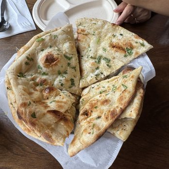Dil Se Indian Cuisine - Garlic naan - Indian Near Me - Portland, Oregon