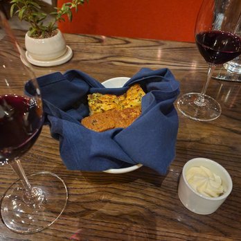 Vida - Garlic herb bread & squash friendship bread - New American Near Me - Indianapolis, Indiana