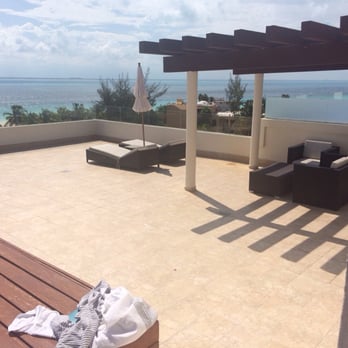 Privilege Aluxes - Upper balcony in Platinum Suite - view from private pool. - Hotels Near Me - Isla Mujeres, ROO