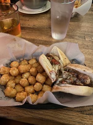 Photo of The Euclid Avenue Yacht Club - Atlanta, GA, US. Jerk chicken Philly