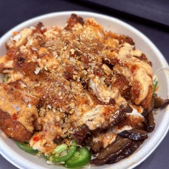 Poké Munch - My Favorite Crispy Hei Hei - Hawaiian Near Me - Creve Coeur, Missouri Poké Munch - My Favorite Crispy Hei Hei - Hawaiian Near Me - Creve Coeur, Missouri