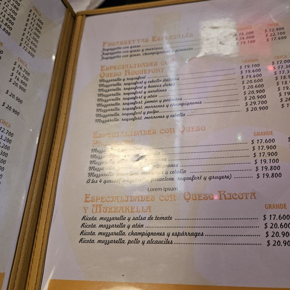 Güerrín - Menu - Pizza Near Me - Buenos Aires, C Güerrín - Menu - Pizza Near Me - Buenos Aires, C