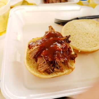 Big John's Texas BBQ - Made our own brisket sandwich, that's spicy BBQ sauce. Heaven from the first bite to the last. - Barbeque Near Me - Page, Arizona Big John's Texas BBQ - Made our own brisket sandwich, that's spicy BBQ sauce. Heaven from the first bite to the last. - Barbeque Near Me - Page, Arizona