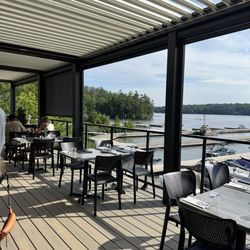 Rosseau Pizzeria - View from their outdoor dining area