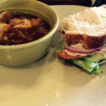 Panera Bread - French onion soup and tuna - Sandwiches Near Me - Rochester, New York Panera Bread - French onion soup and tuna - Sandwiches Near Me - Rochester, New York