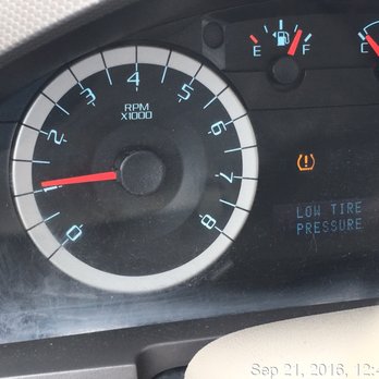 Firestone Complete Auto Care - Vehicle display indicates low tire pressure AFTER Firestone "verified" 32 psi all around. Can't trust your life to this outfit. - Tires Near Me - Charlotte, North Carolina Firestone Complete Auto Care - Vehicle display indicates low tire pressure AFTER Firestone "verified" 32 psi all around. Can't trust your life to this outfit. - Tires Near Me - Charlotte, North Carolina