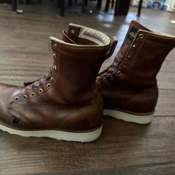 Sam's Shoe Repair - New Vibram soles w/buff and shine - Shoe Repair Near Me - Montebello, California Sam's Shoe Repair - New Vibram soles w/buff and shine - Shoe Repair Near Me - Montebello, California