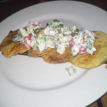 Strangelove's - Fried green tomatoes with crab...awesome - Bars Near Me - Philadelphia, Pennsylvania Strangelove's - Fried green tomatoes with crab...awesome - Bars Near Me - Philadelphia, Pennsylvania