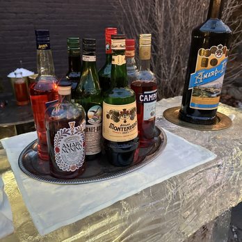 Rosalia Pizza Linden Hills - The outdoor ice bar - Pizza Near Me - Minneapolis, Minnesota
