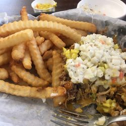 KBs BBQ - Self created slaw/chow bbq