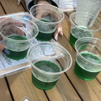 Aloha Grill - Green tea shots - Breakfast & Brunch Near Me - Huntington Beach, California