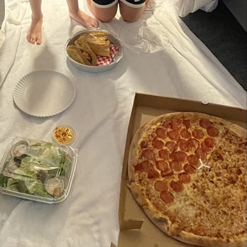 NYPD Pizza - Ceasar, meatball sub, pie and half naked kids. - Pizza Near Me - Orlando, Florida