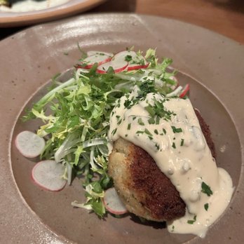 Flea Street - Crab cake - New American Near Me - Menlo Park, California Flea Street - Crab cake - New American Near Me - Menlo Park, California