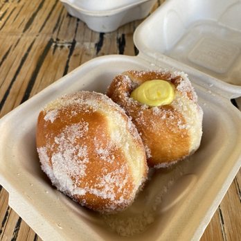 Passion Bakery Cafe - Sugar and Lilikoi Malasadas - Bakeries Near Me - Kapaa, Hawaii