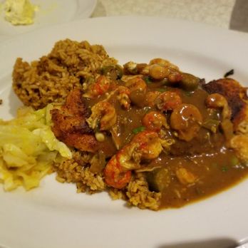 French Quarter Grille - Catfish gumbo! So yum!! - American Near Me - Austin, Texas