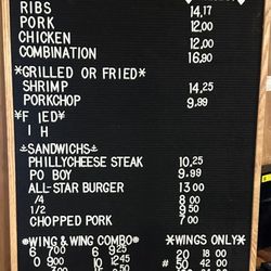Star’s BBQ and More - Menu