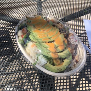 One Poke - 3 Three Protein Scoops - Medium Poke Bowl - Hawaiian Near Me - El Segundo, California One Poke - 3 Three Protein Scoops - Medium Poke Bowl - Hawaiian Near Me - El Segundo, California