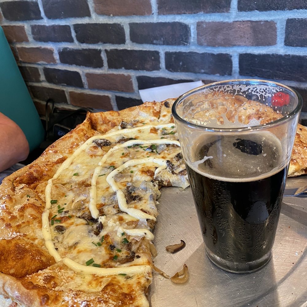 Mellow Mushroom Ocala - Hokey shiitake pie and my founders draft - Pizza Near Me - Ocala, Florida