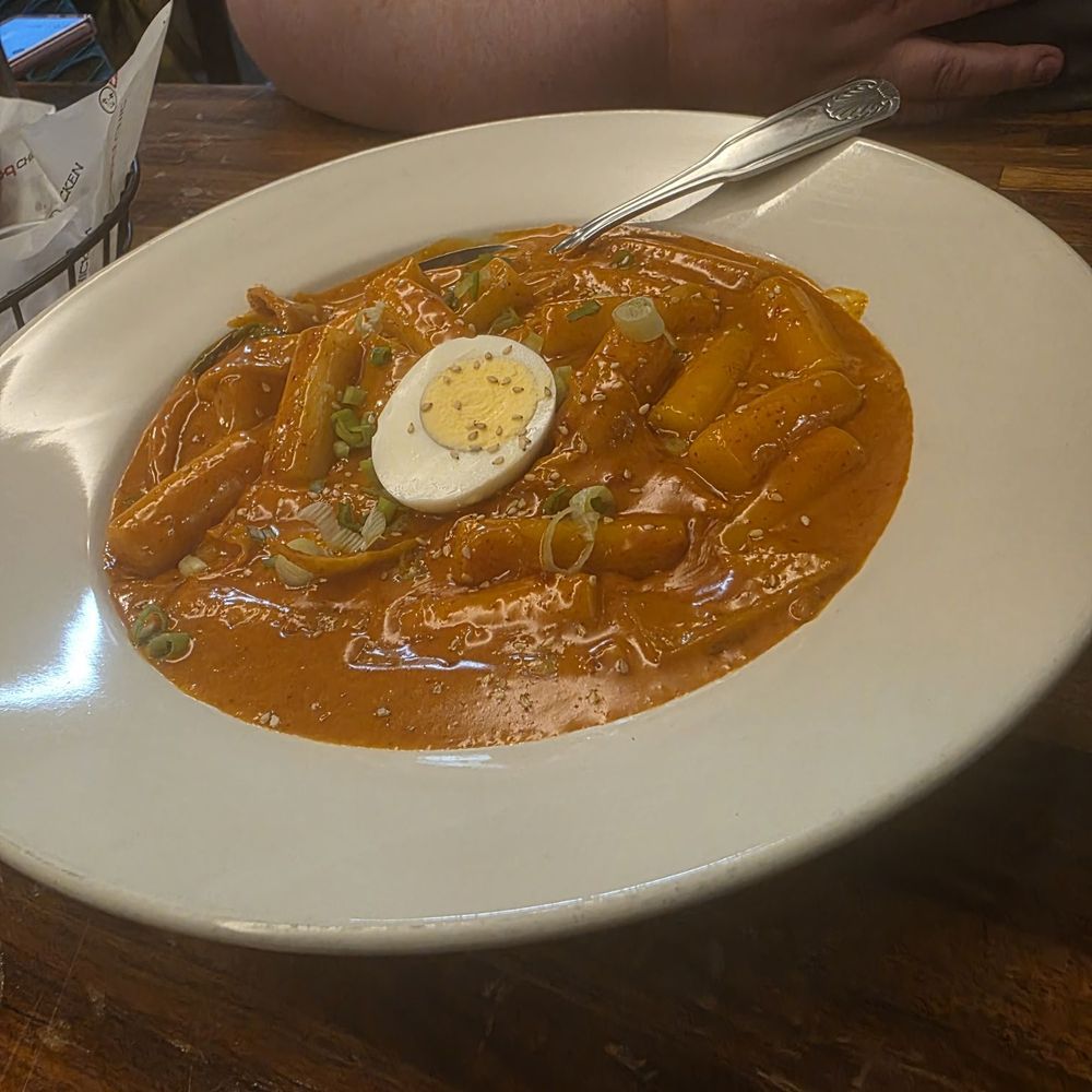 bb.q Chicken Duluth - Rosé Tteokbokki - Korean Near Me - Duluth, Georgia