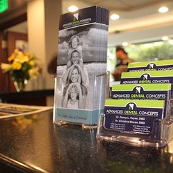 Advanced Dental Concepts - Front Desk Practice Brochures and Business Cards, Advanced Dental Concepts...your local dentist in Portage, IN.
